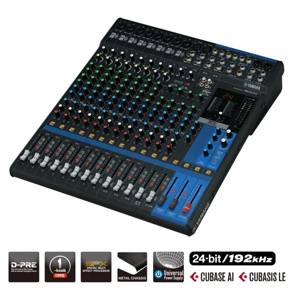 YAMAHA MEZCLADORA MG16XU 16 Canales - Imagen 4